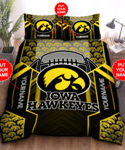 Iowa Hawkeyes custom bedding set 03