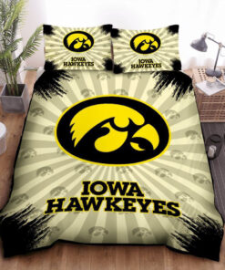 Iowa Hawkeyes custom bedding set 05