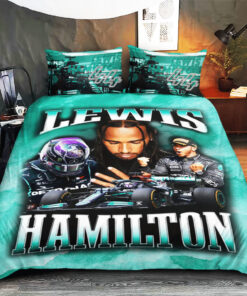 Lewis Hamilton custom bedding set 01