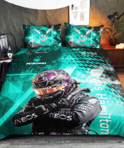 Lewis Hamilton custom bedding set 02