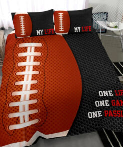 Football Ball Life Pasion bedding set Personalized duvet cover bed sheets pillow shams