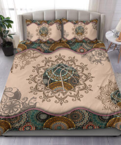 Basketball Ball Boho custom bedding set Personalized duvet cover bed sheets pillow shams