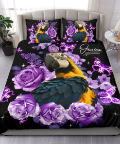 Conure custom bedding set Personalized duvet cover bed sheets pillow shams