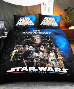 Star Wars custom bedding set 4 pcs personalized duvet cover bed sheets pillow shams