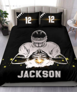 Football Boy Ball bedding set 4 pcs personalized duvet cover bed sheets pillow shams