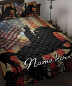 Custom Cowboys Horse Quilt Blanket Pillowcases