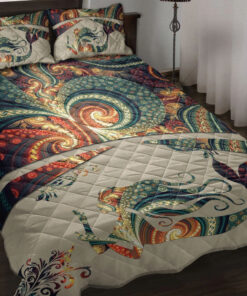 Custom Mermaid Quilt Blanket Pillowcases