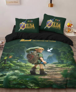 Custom The Legend of Zelda bedding set 4 pcs Personalized duvet cover bed sheets pillow shams